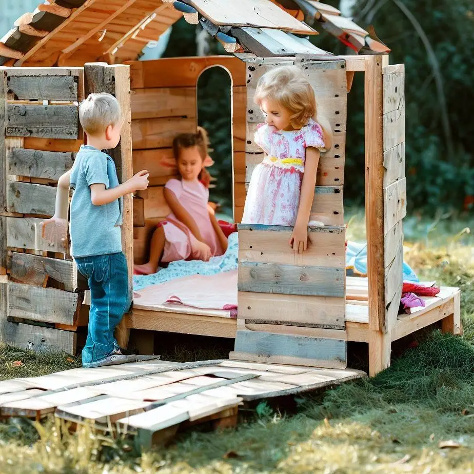Jak zrobić domek dla dzieci z palet